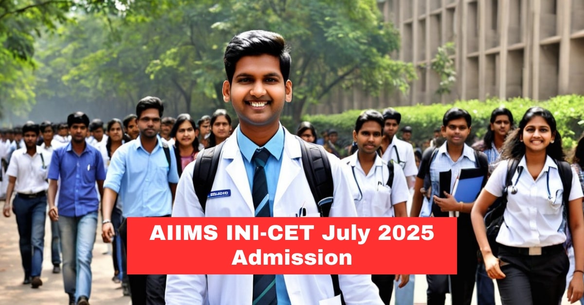 AIIMS INI-CET July 2025 Admission Notification: Apply for PG Courses at AIIMS, JIPMER, NIMHANS, and More