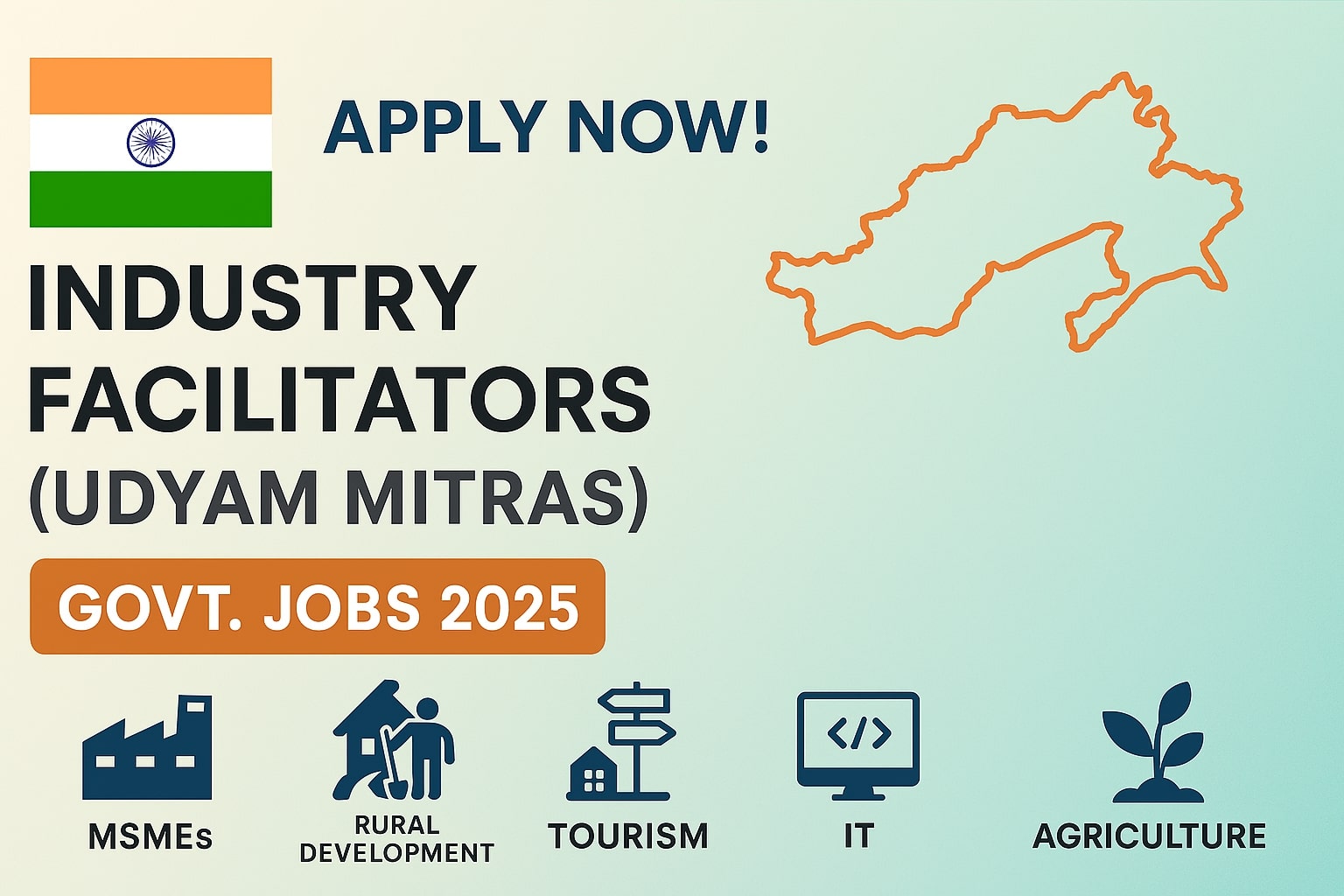 Recruitment for Industry Facilitators (Udyam Mitras) in Arunachal Pradesh – Apply Now!