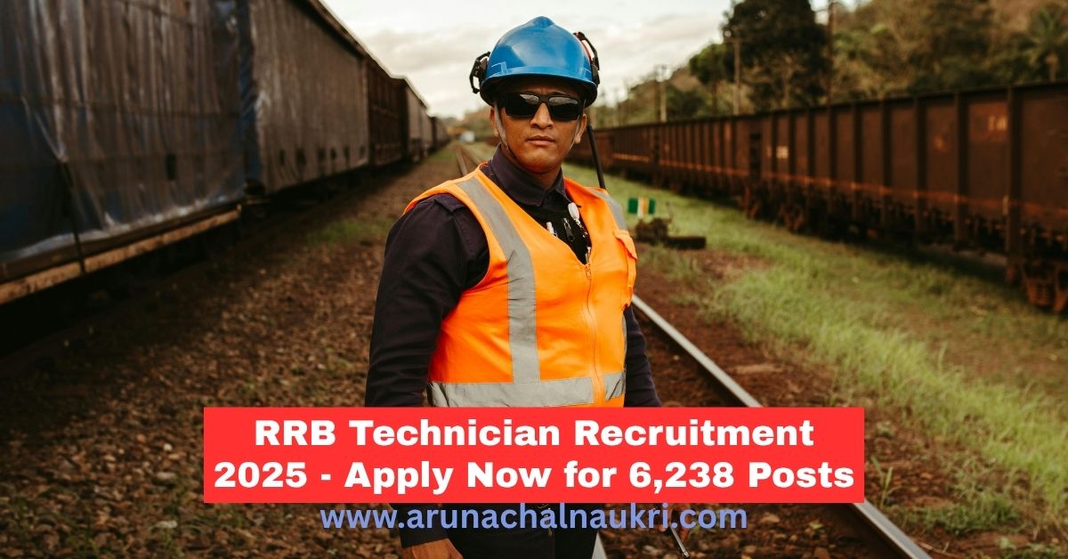 RRB Technician Recruitment 2025: Apply Online for 6,238 Posts Across India