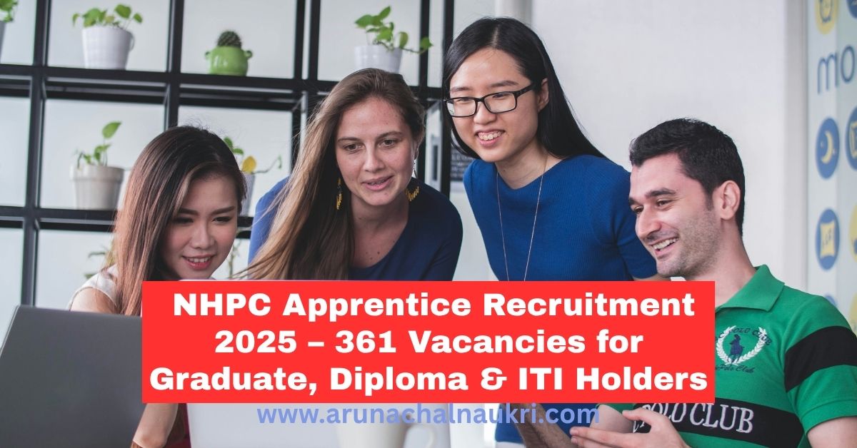 NHPC Apprentice Recruitment 2025: Apply Online for 361 Graduate, Diploma and ITI Apprenticeship Vacancies