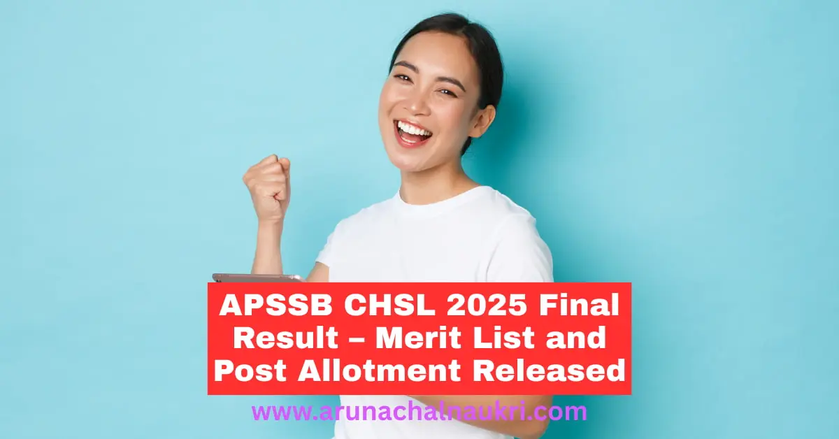 APSSB CHSL 2025 Final Result Out – Download Merit List and Cut-Off Marks