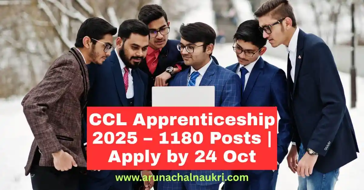 CCL Apprenticeship 2025: Apply Online for 1180 Posts
